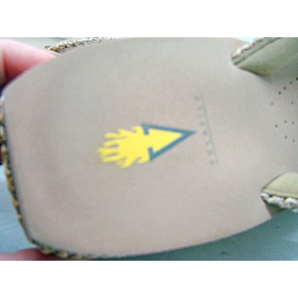 Womens Volatile Island Platform Wedge Flip-Flop Sandals Natural Color Tan Sz 10 - Picture 9 of 10